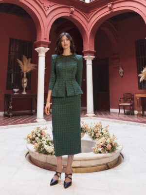 VESTIDO GAZANIA VERDE