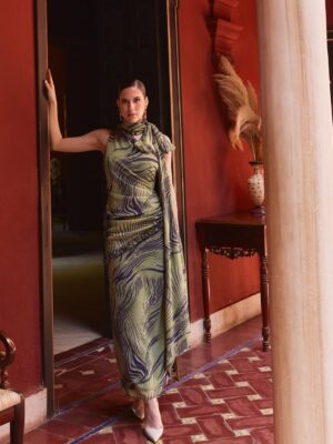 VESTIDO VIÑA VERDE MAG