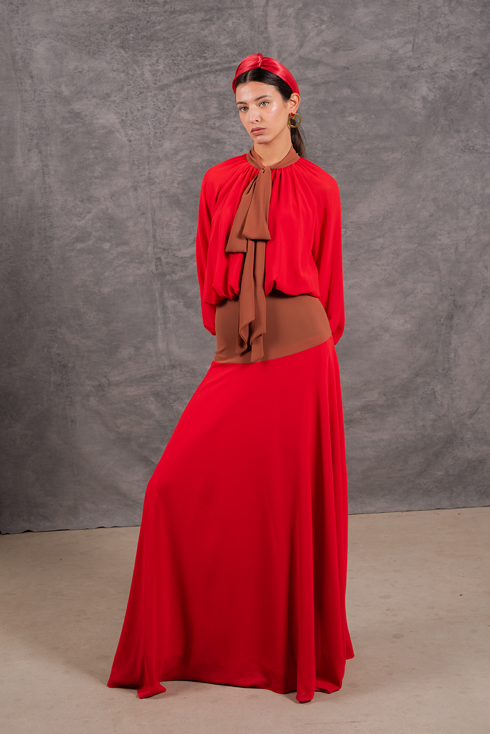 VESTIDO SARATE ROJO - Imagen 3