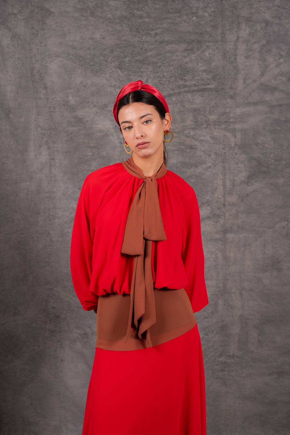VESTIDO SARATE ROJO - Imagen 4