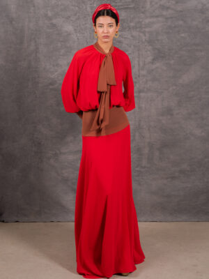 VESTIDO SARATE ROJO